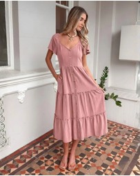 Esther & Co - Celie Dress - Pink