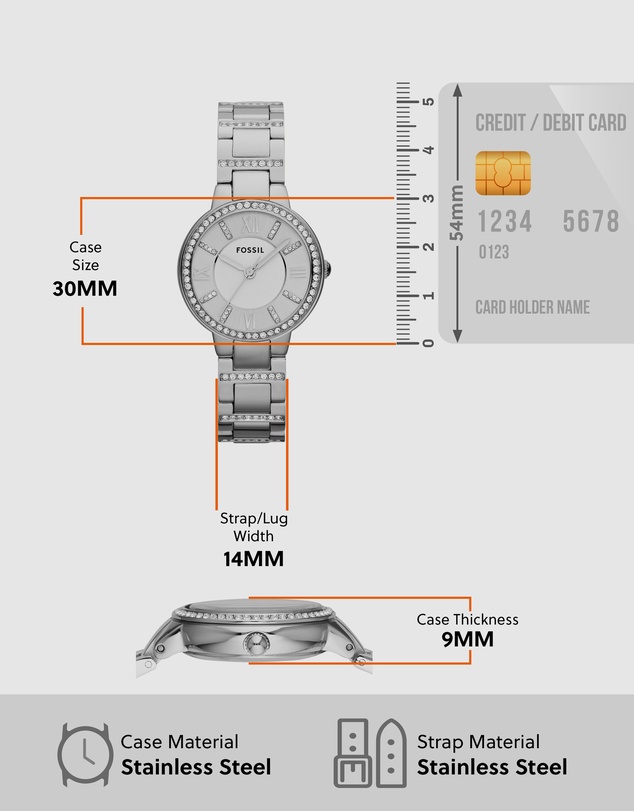 Fossil - Virginia Women's Analogue Watch