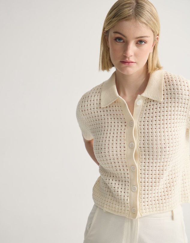 Oxford - Imogen Crop Cardigan