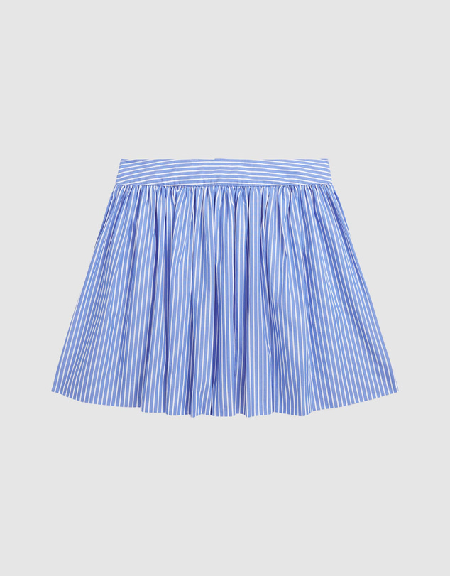 Polo Ralph Lauren - Striped Cotton Poplin Skirt