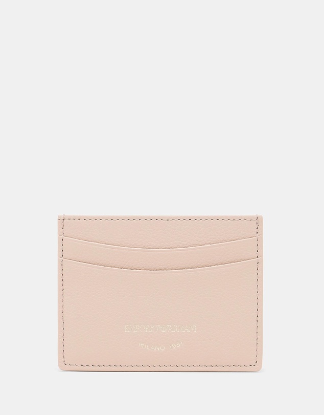 Emporio Armani - Tumbled Leather Card Holder