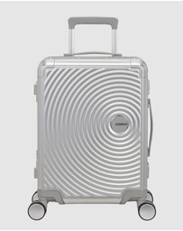 American Tourister - Soundbox Alu Carry-On Tsa Suitcase Expandable (55Cm)