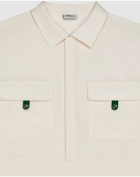 Malbon - Bass Club Seersucker Windshirt