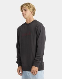 Quiksilver - Mens Static Sun Crew Neck
