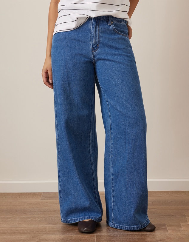 Ceres Life - Willow Soft Wide Leg Jean