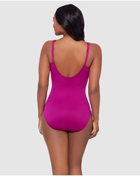 Miraclesuit Swimwear  - Razzle Dazzle Siren Crossover Shaping Swimsuit