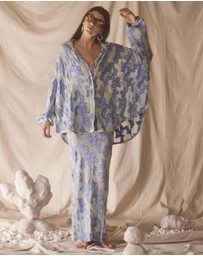 KINGA CSILLA - Verde Chalm Shirt