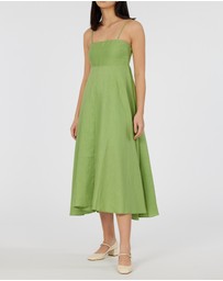 Amelius - Corinna Linen Midi Dress