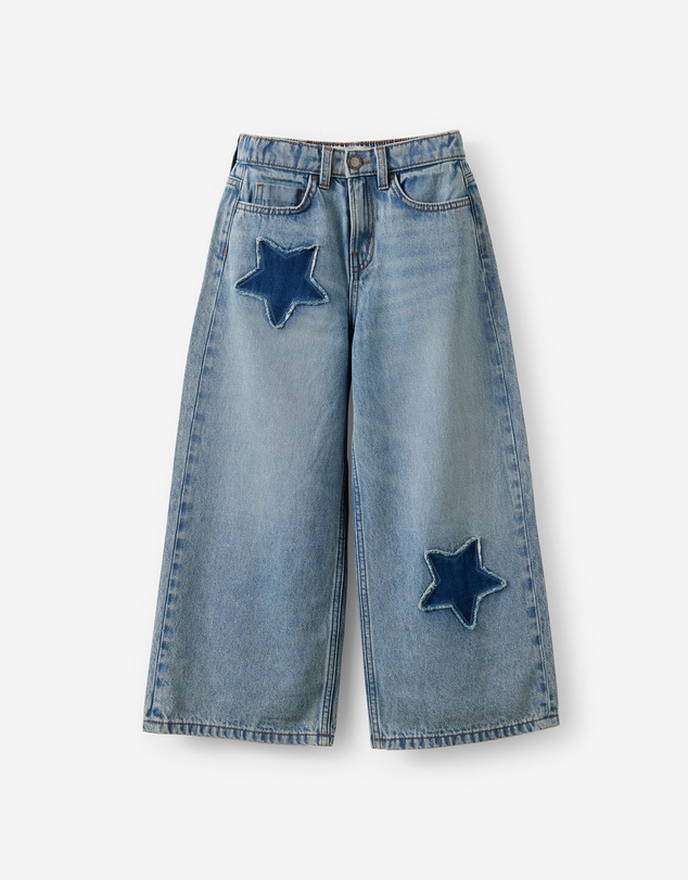 Cotton On Kids - Super Wide Leg Denim Jean