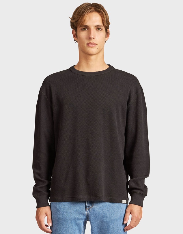 Academy Brand - Perry LS Waffle Crew