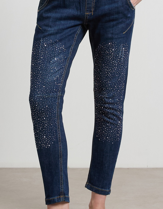 DRICOPER DENIM - Active Crystal Embellished Jeans