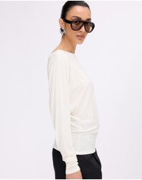 Minima Esenciales - Tia Bat Wing Long Sleeve Top