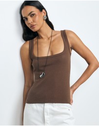 AERE - Square Neck Tank