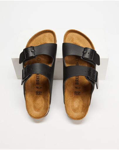 Black Smooth Leather
