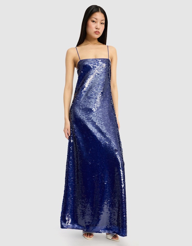 ROTATE - Sequins Maxi Dress