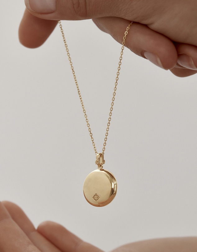 By Charlotte - My Moon and Stars Locket Pendant