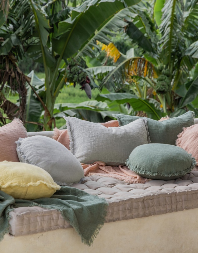 Linen House - Maya Round Cushion Filled