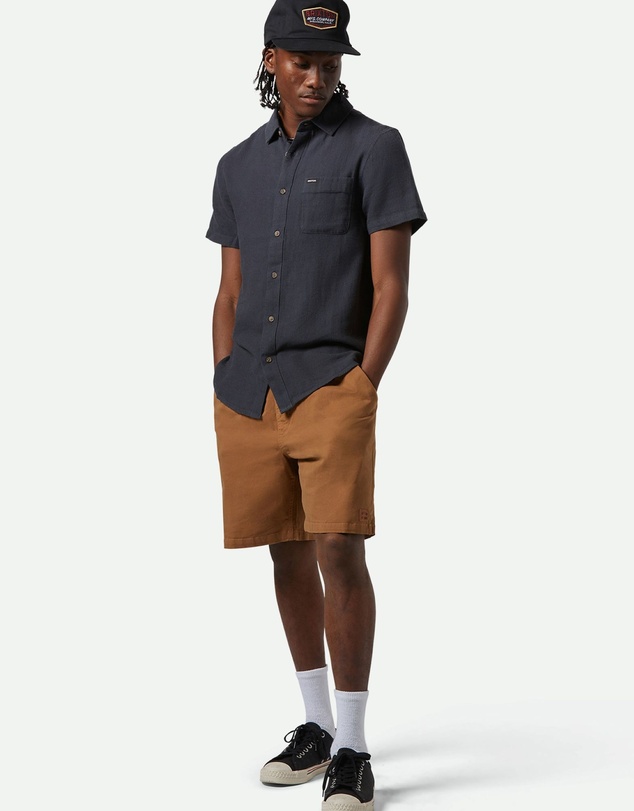 Brixton - Charter Organic Cotton Short Sleeve Shirt