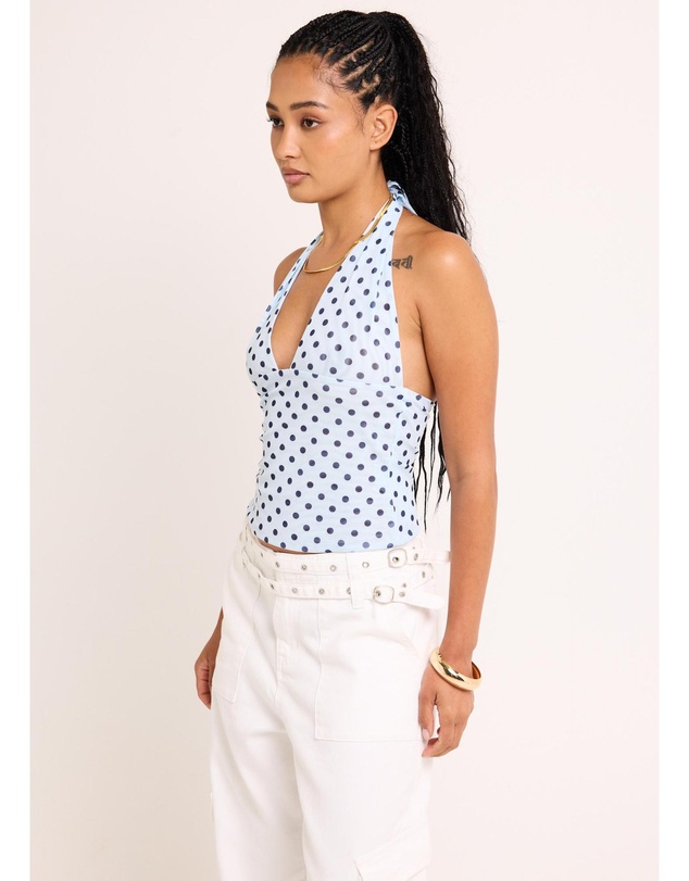 Alice In The Eve - Ava Slinky Plunge Top