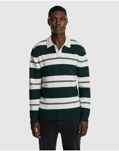 yd. - Rex Polo Knit Rugby Jumper