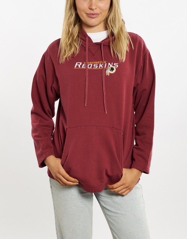 Vintage by The Real Deal - Pre Loved - Vintage NFL Washington Redskins Hooded Sweatshirt