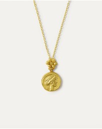 Ottoman Hands - Goddess Demeter Coin Pendant Necklace
