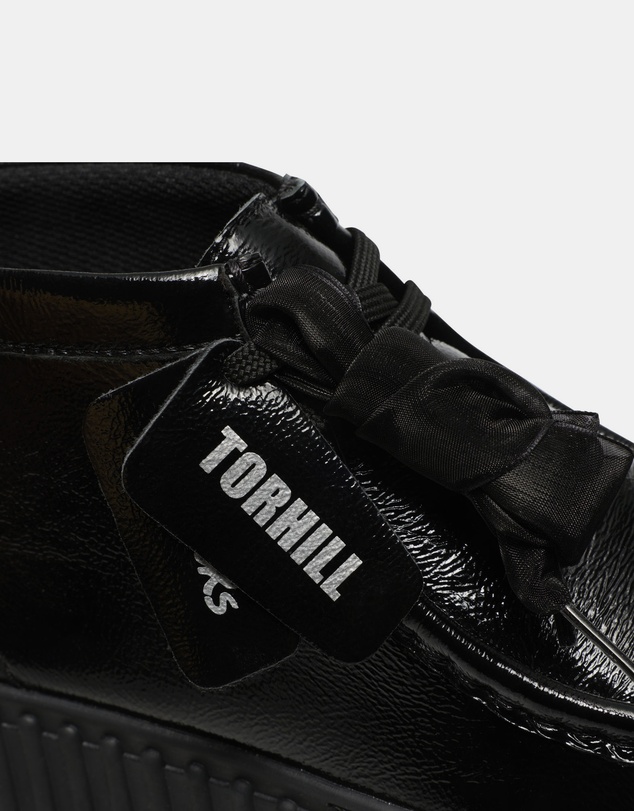 Clarks - Torhill Moss Black Metallic