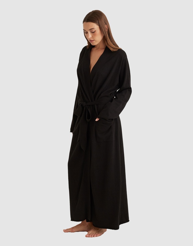 Papinelle - Cotton Cashmere Maxi Robe