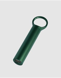 Lexon - Lexon Nomaday 3000 Mah Power Bank With Clip - Green