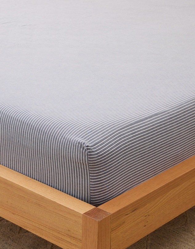 Sheet Society - Leo Washed Cotton Fitted Sheet Set