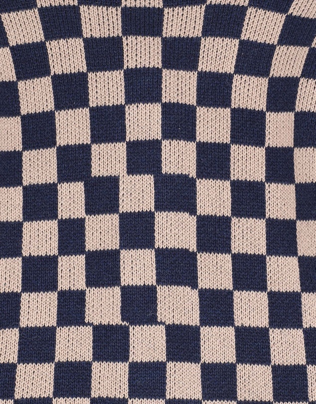 Fox & Finch - Wild Side Check Knitted Cardigan 3-7 Yrs
