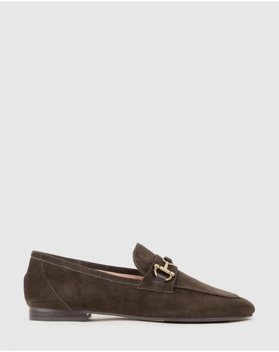 Edward Meller - FAUSTINE Loafer with Asymmetrical Trim