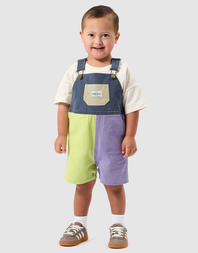 Goldie + Ace - Colour Pop Burton Overalls - Babies-Kids
