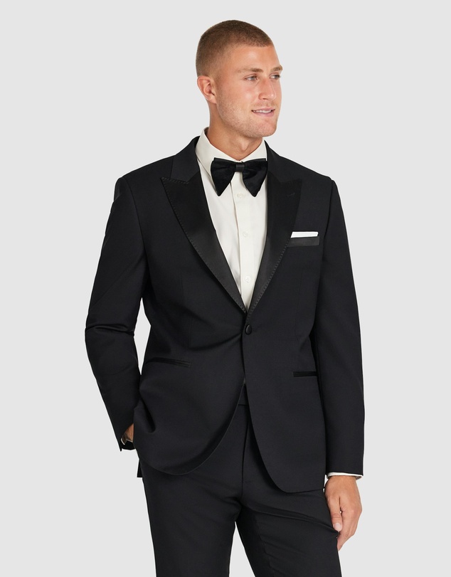 Tarocash - Titan Wool Tuxedo Jacket