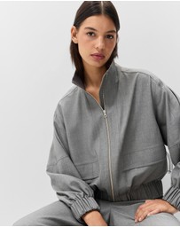 UNISON - Tailored Zip Front Jacket