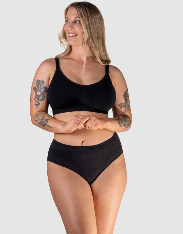 B Free Intimate Apparel - ﻿7 Pack﻿ Superfine﻿ 100% Cotton High Cut ﻿