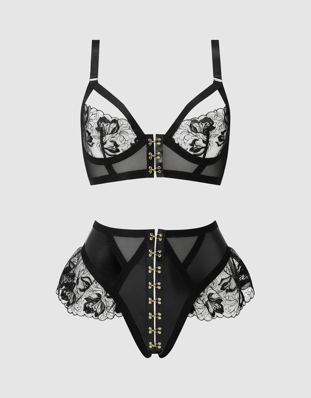 Ann Summers - Ecstatic Crotchless Set