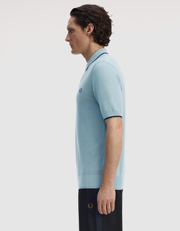 Fred Perry - Pique Stitch Knitted Shirt