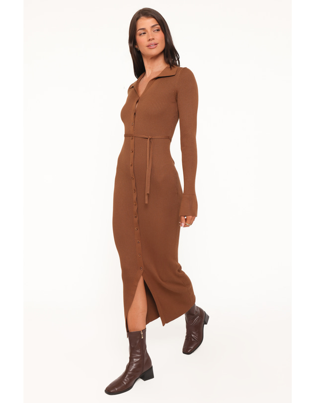 Petal & Pup - Kadi Maxi Dress - Brown