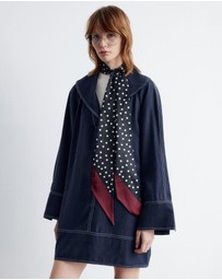 & Other Stories - Sailor Collar Mini Dress