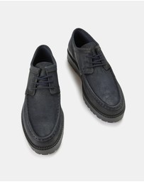 Fred Perry - Kenney Low Coated Suede Shoes - Unisex