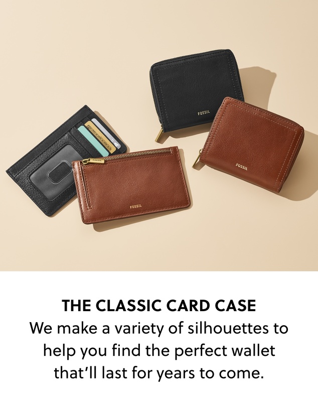 Fossil - Fossil Westover Black Card Case ML4584001