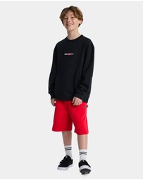 Quiksilver - Boys 8 to 16 Mercury Trident Crew Neck