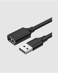 Ugreen - UGreen 2m USB 2.0 A Male to Female Extension Cable Black