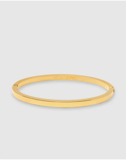 Nialaya Jewellery - Men's Simplicity Bangle
