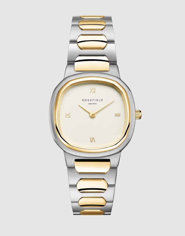 Rosefield - Gaia Gold Silver Duotone Bracelet Watch