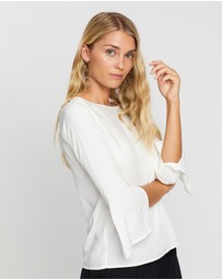 KAJA Clothing - Diana Top-White