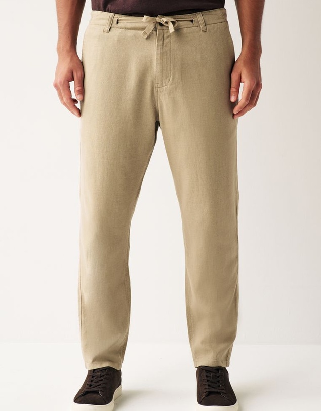 NEXT - Linen Blend Drawstring Trousers