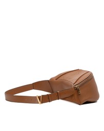 Pre-Loved by Azura Reborn - Pre-Loved Leather V Greca Signature Belt Bag