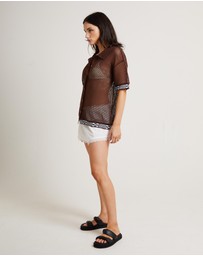 Insight - Dimension Crochet Short Sleeve Shirt